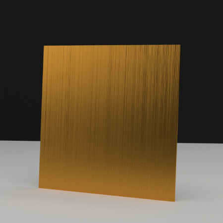Gold Hairline Stainless Steel Sheet